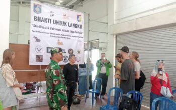 Desa Langko Gencarkan Aksi Cegah Rabies Lewat Vaksinasi