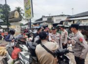 Patroli Kamtibmas Polres Lobar Sasar Pasar Kediri